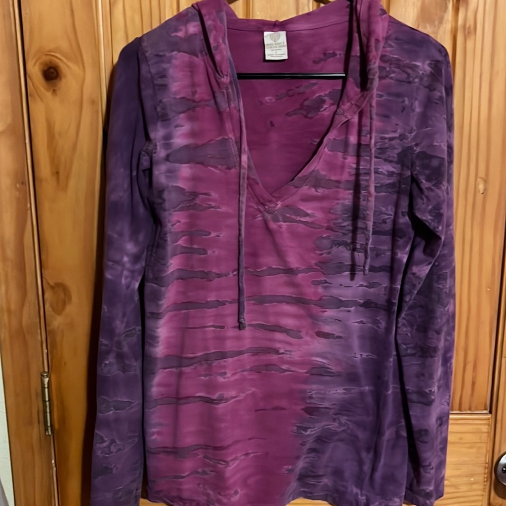 The Balance Collection tie dye hoodie